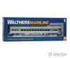 Walthers Mainline 30202 85 Budd Small-Window Coach - Ready To Run -- Santa Fe (Silver) Passenger