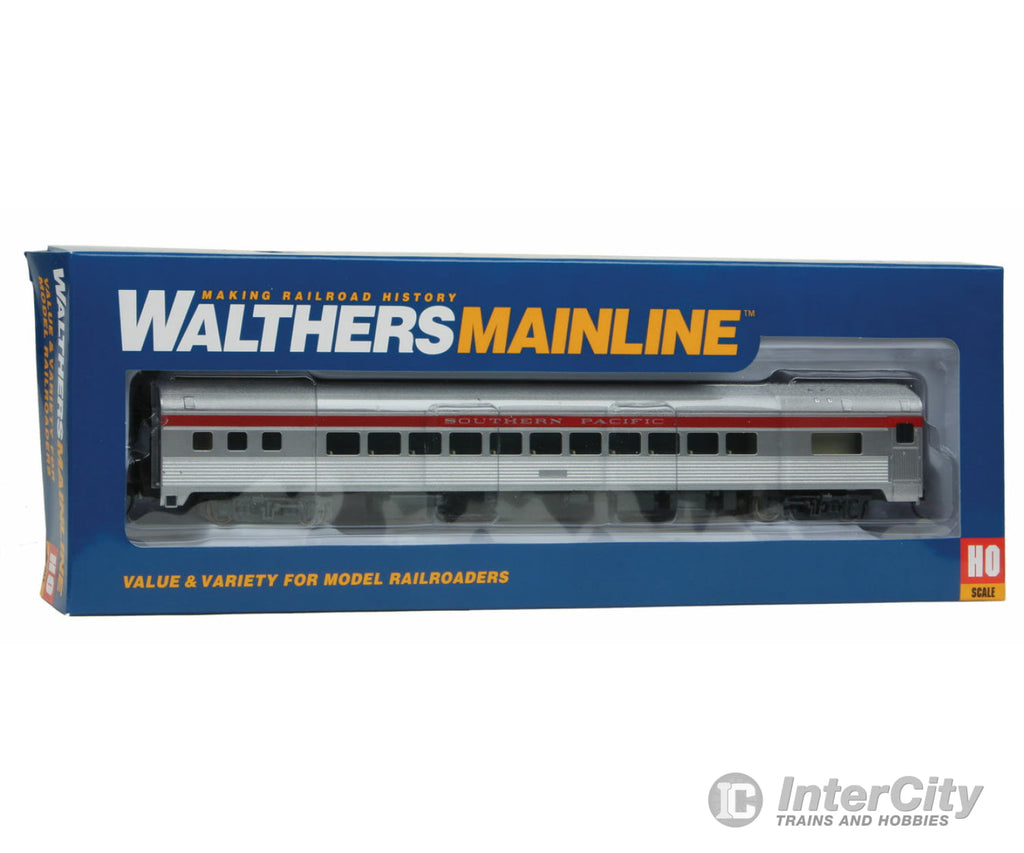 Walthers Mainline 30203 85 Budd Small-Window Coach - Ready To Run -- Southern Pacific(Tm) (Silver