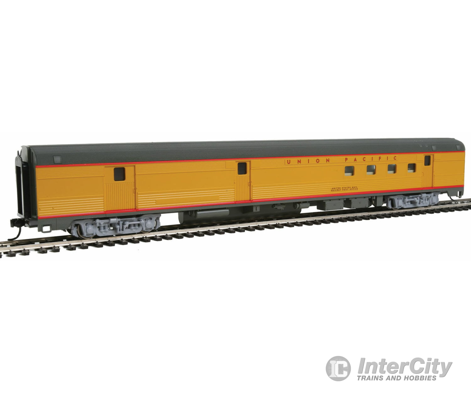 Walthers Mainline 30308 85 Budd Baggage-Railway Post Office - Ready To Run -- Union Pacific(R)