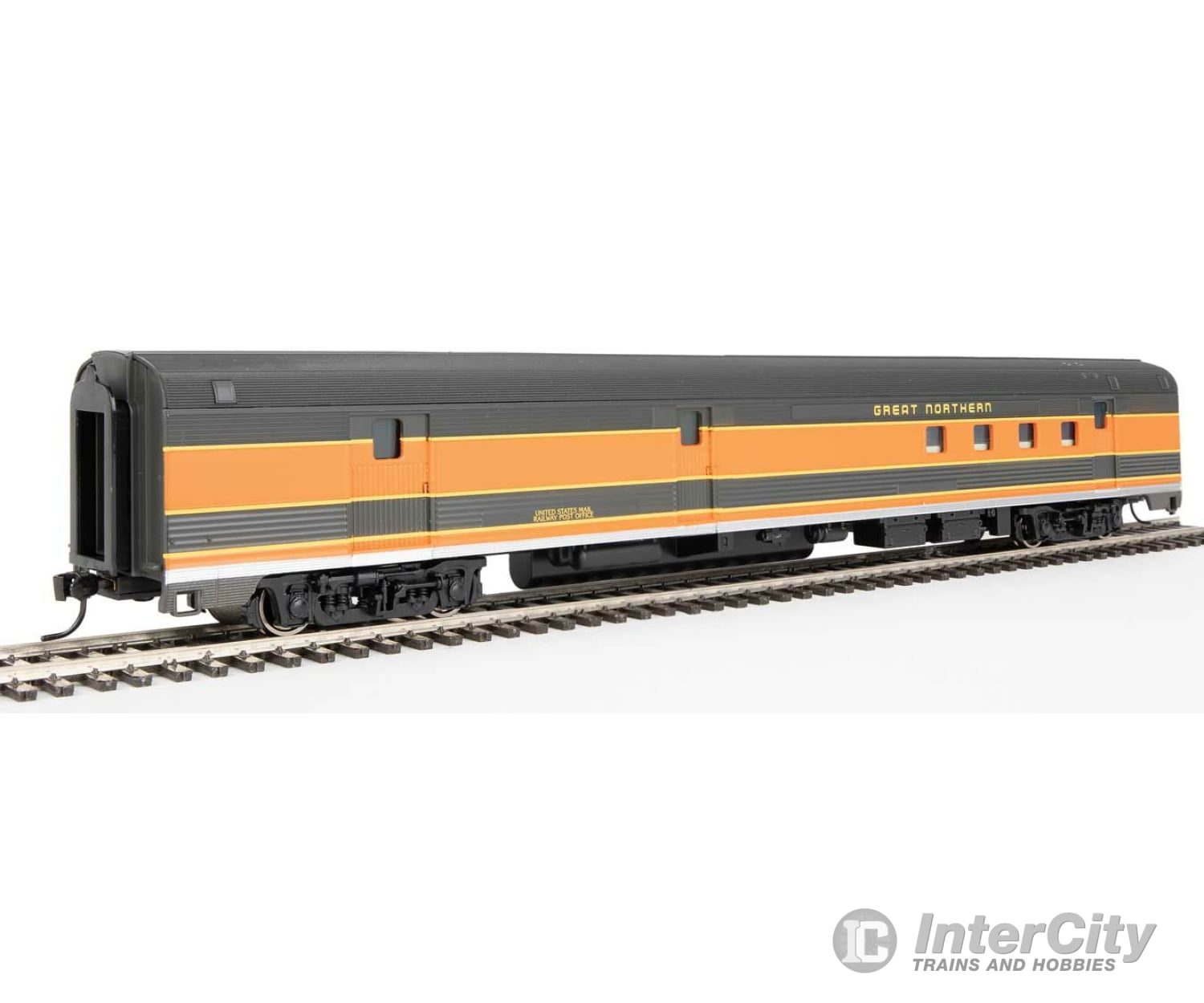 Walthers Mainline 30315 85 Budd Baggage-Railway Post Office - Ready To Run -- Great Northern