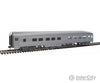 Walthers Mainline 30350 85 Budd Observation - Ready To Run -- Painted Unlettered (Silver) Passenger