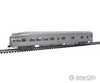Walthers Mainline 30350 85 Budd Observation - Ready To Run -- Painted Unlettered (Silver) Passenger