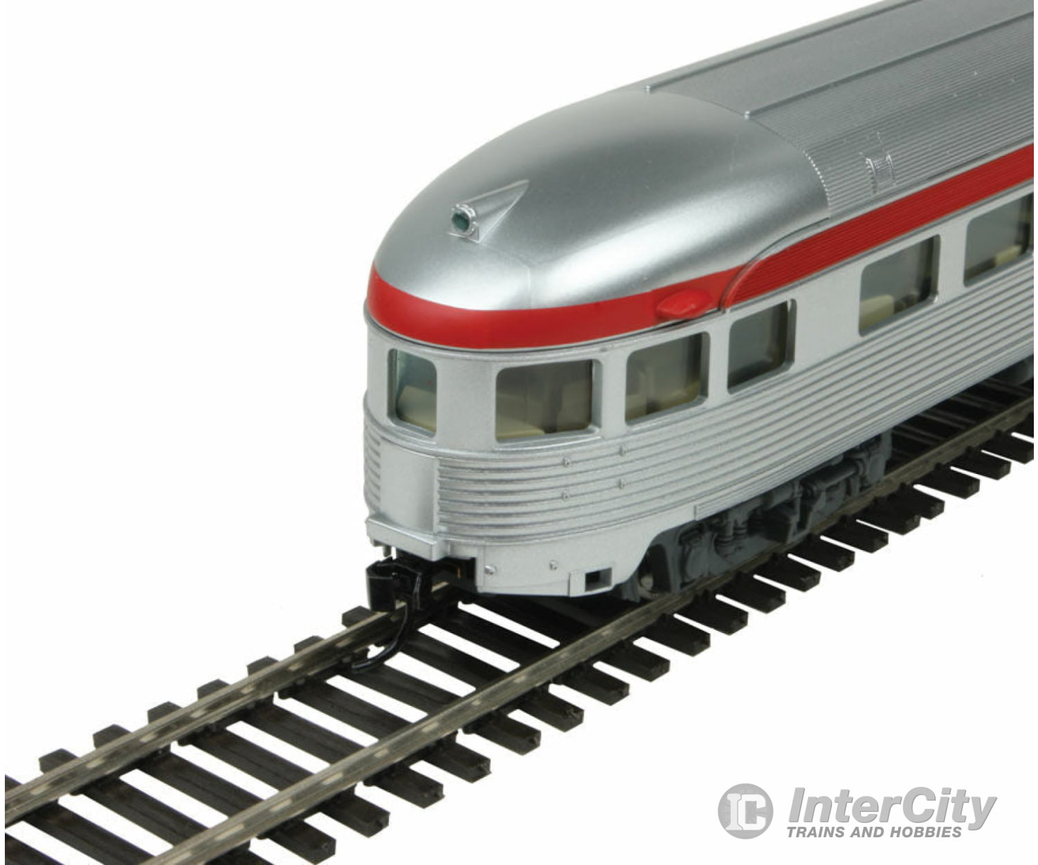 Walthers Mainline 30357 85 Budd Observation - Ready To Run -- Southern Pacific(Tm) (Silver Red)