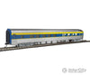 Walthers Mainline 30363 85 Budd Observation - Ready To Run -- Delaware & Hudson (Silver Blue Yellow)