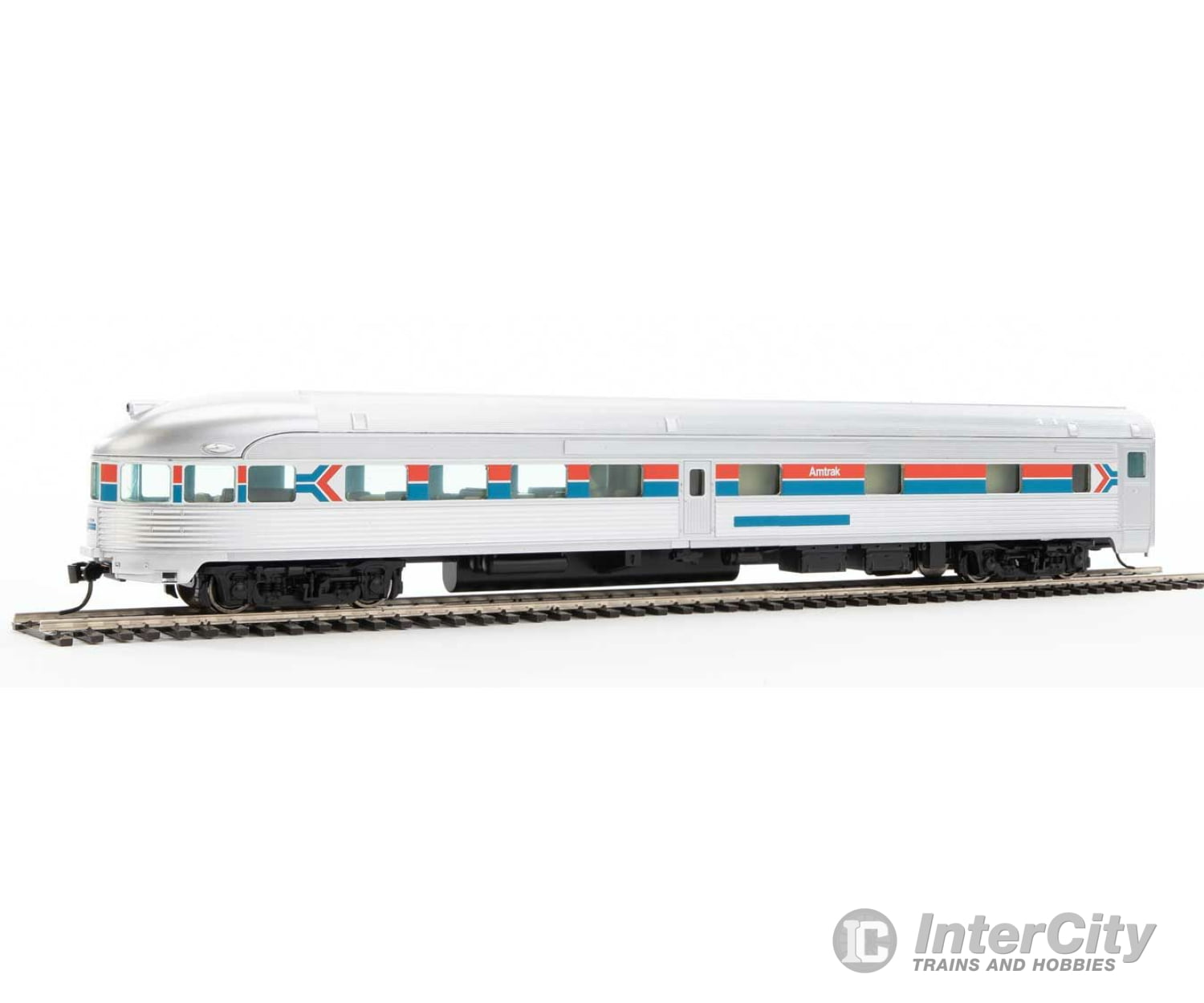 Walthers Mainline 30365 85 Budd Observation - Ready To Run -- Amtrak(R) Phase I Passenger Cars