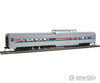 Walthers Mainline 30401 85 Budd Dome Coach - Ready To Run -- Amtrak (Phase Iii; Silver; Equal Red