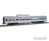 Walthers Mainline 30401 85 Budd Dome Coach - Ready To Run -- Amtrak (Phase Iii; Silver; Equal Red