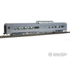 Walthers Mainline 30402 85 Budd Dome Coach - Ready To Run -- Santa Fe (Silver) Passenger Cars