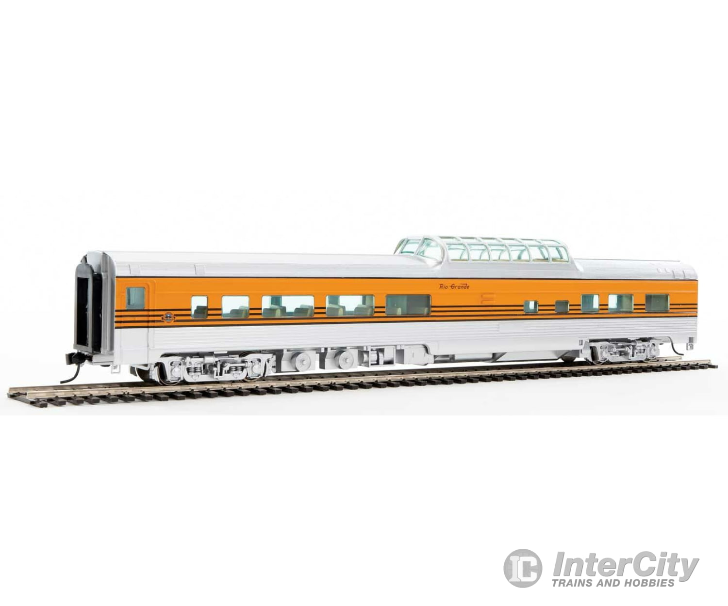 Walthers Mainline 30409 85 Budd Dome Coach - Ready To Run -- Denver & Rio Grande Western(Tm)