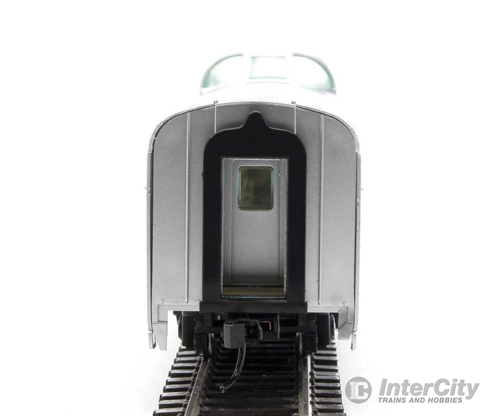 Walthers Mainline 30412 85 Budd Dome Coach - Ready To Run -- Painted Silver Unlettered Passenger