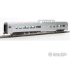 Walthers Mainline 30412 85 Budd Dome Coach - Ready To Run -- Painted Silver Unlettered Passenger