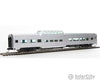 Walthers Mainline 30412 85 Budd Dome Coach - Ready To Run -- Painted Silver Unlettered Passenger