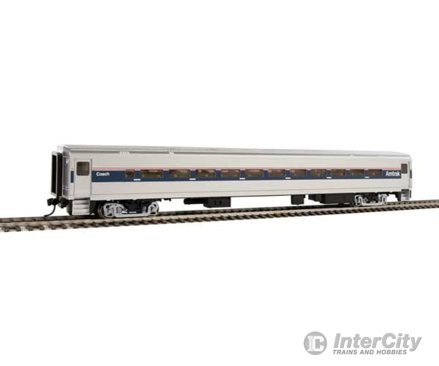 Walthers Mainline 31001 85 Horizon Fleet Coach - Ready To Run -- Amtrak(R) (Phase Iv; Silver Wide