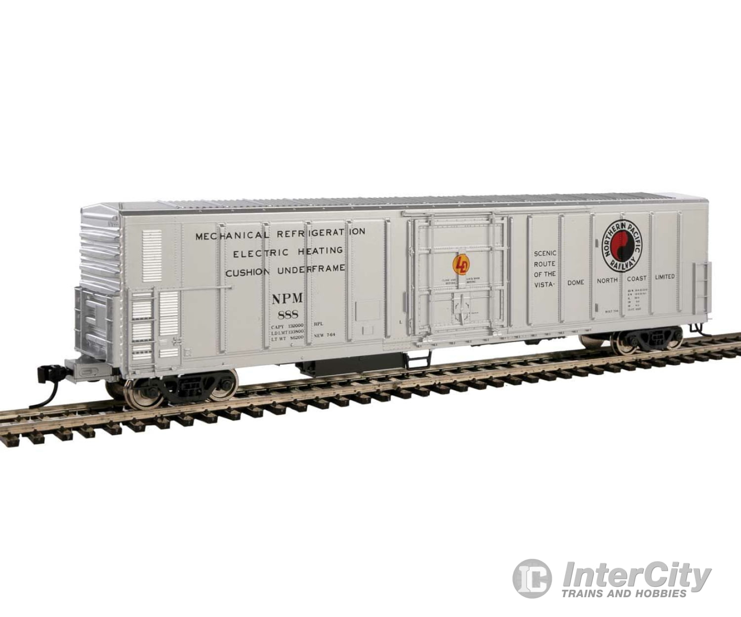 Walthers Mainline 3955 57 Mechanical Reefer - Ready To Run -- Northern Pacific Npm #888 Freight Cars