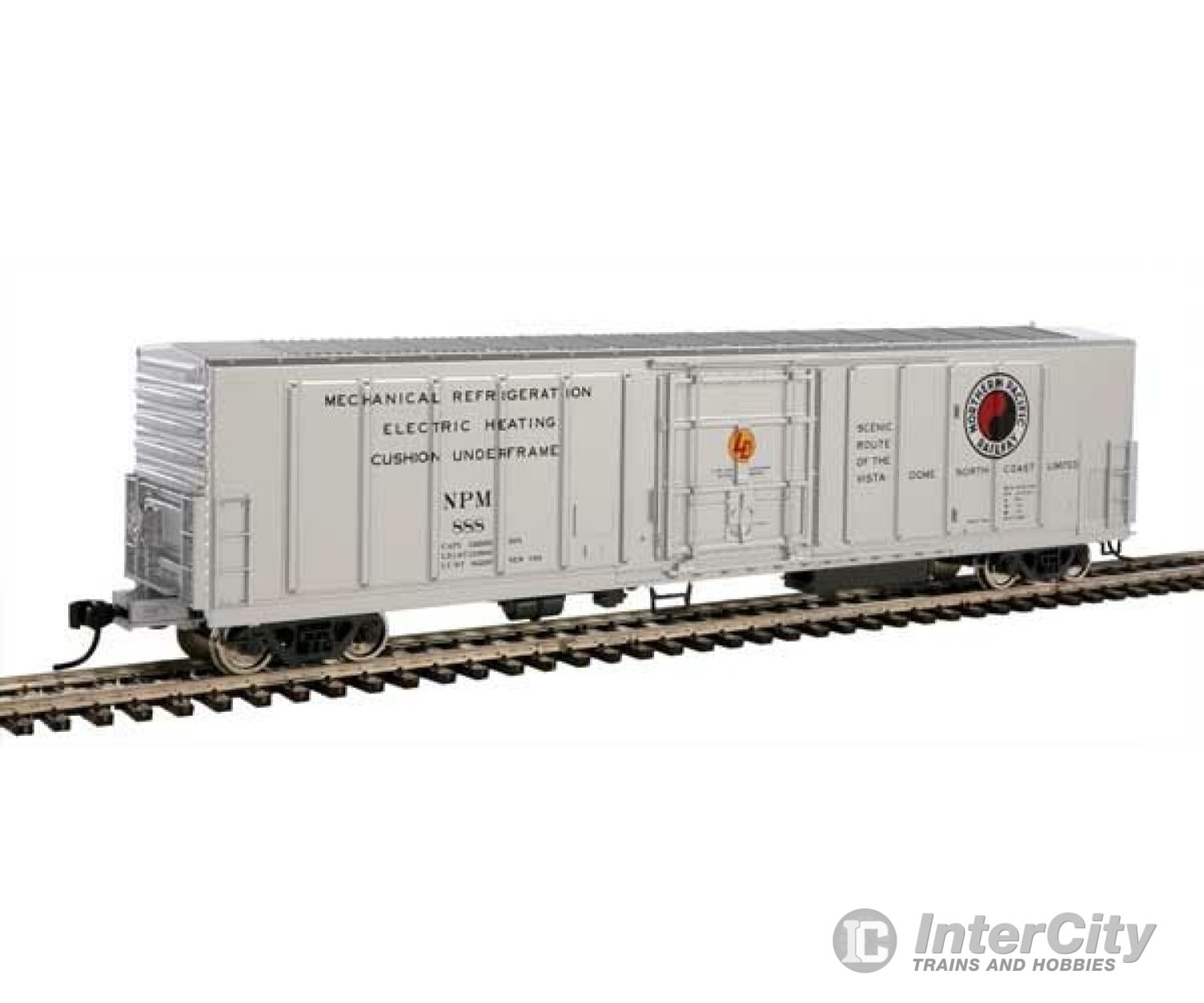 Walthers Mainline 3955 57 Mechanical Reefer - Ready To Run -- Northern Pacific Npm #888 Freight Cars