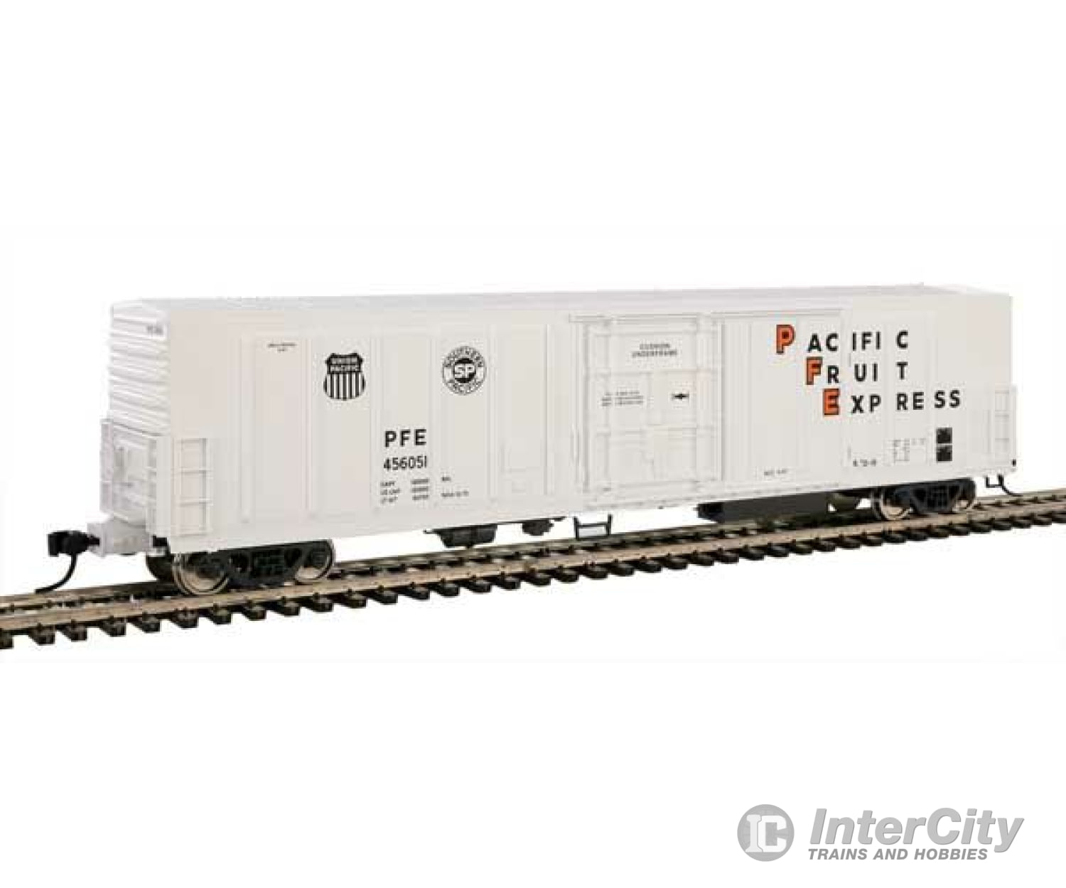 Walthers Mainline 3958 57 Mechanical Reefer - Ready To Run -- Pacific Fruit Express(Tm) #456051