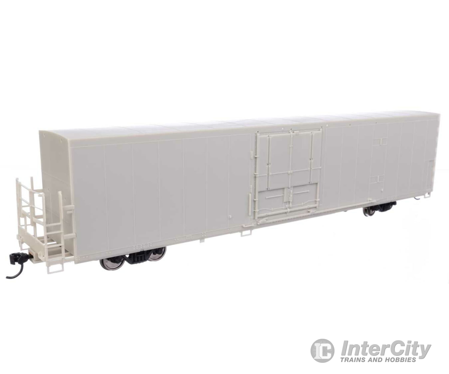 Walthers Mainline 4100 72 Modern Refrigerator Boxcar - Ready To Run -- Undecorated Freight Cars