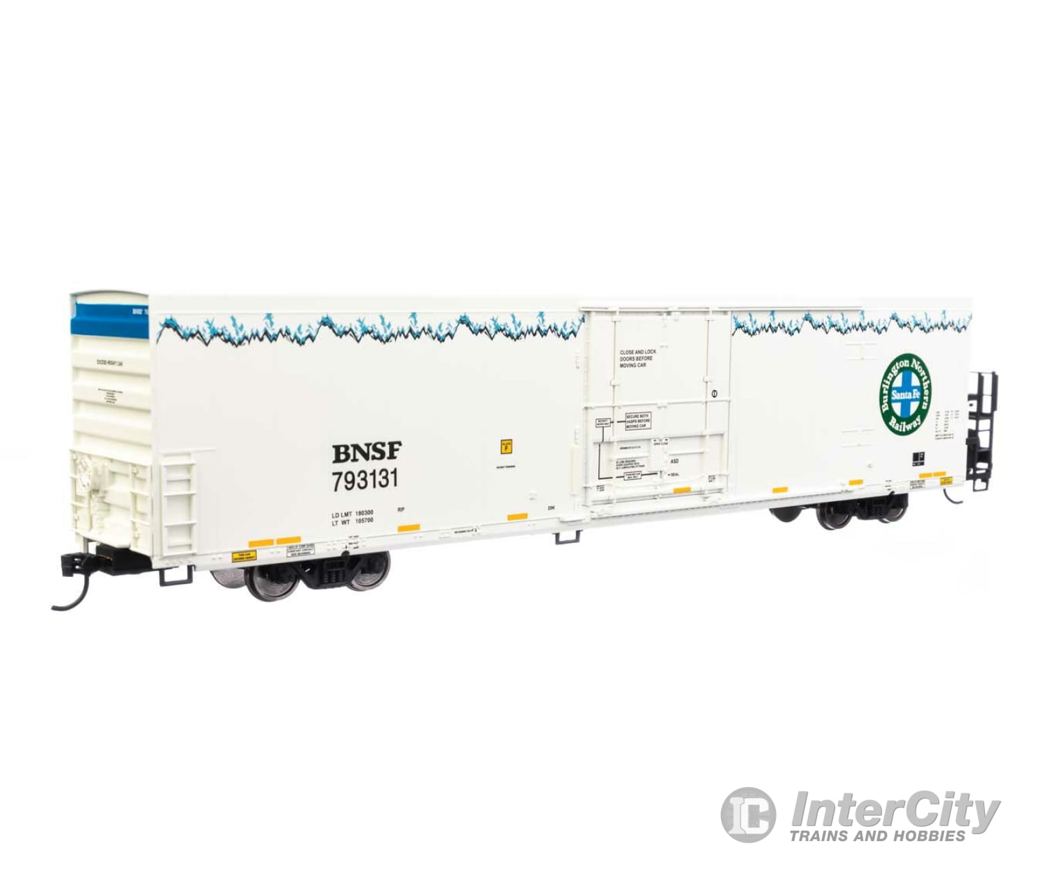 Walthers Mainline 4113 72 Modern Refrigerator Boxcar - Ready To Run -- Bnsf Railway #793131 Freight