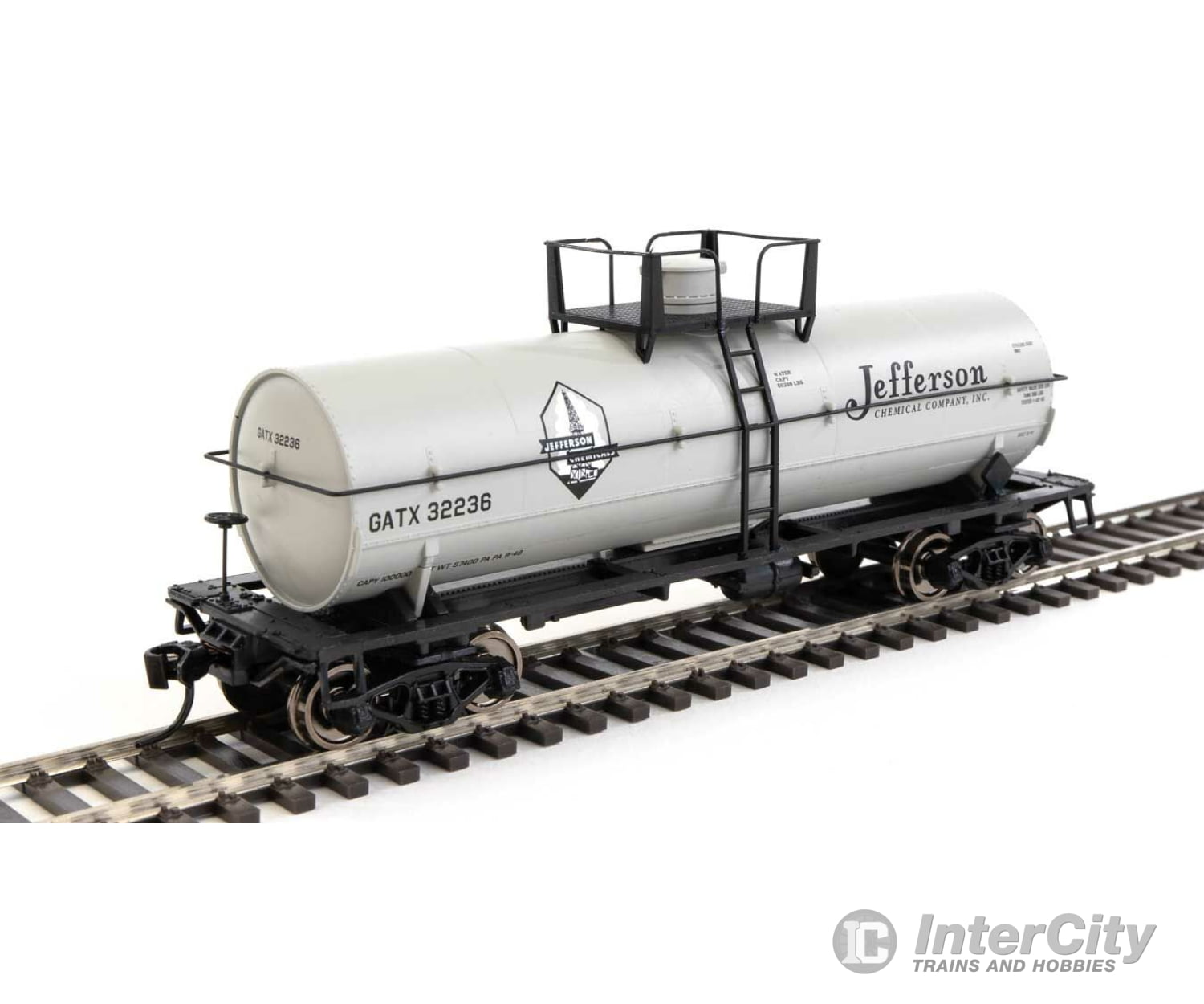 Walthers Mainline 48011 36 Chemical Tank Car - Ready To Run -- Jefferson Gatx #32236 Freight Cars