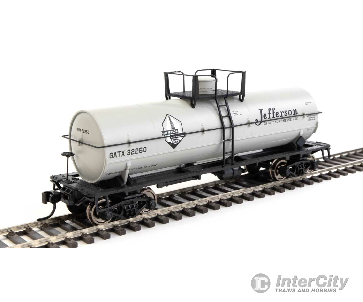 Walthers Mainline 48012 36 Chemical Tank Car - Ready To Run -- Jefferson Gatx #32250 Freight Cars