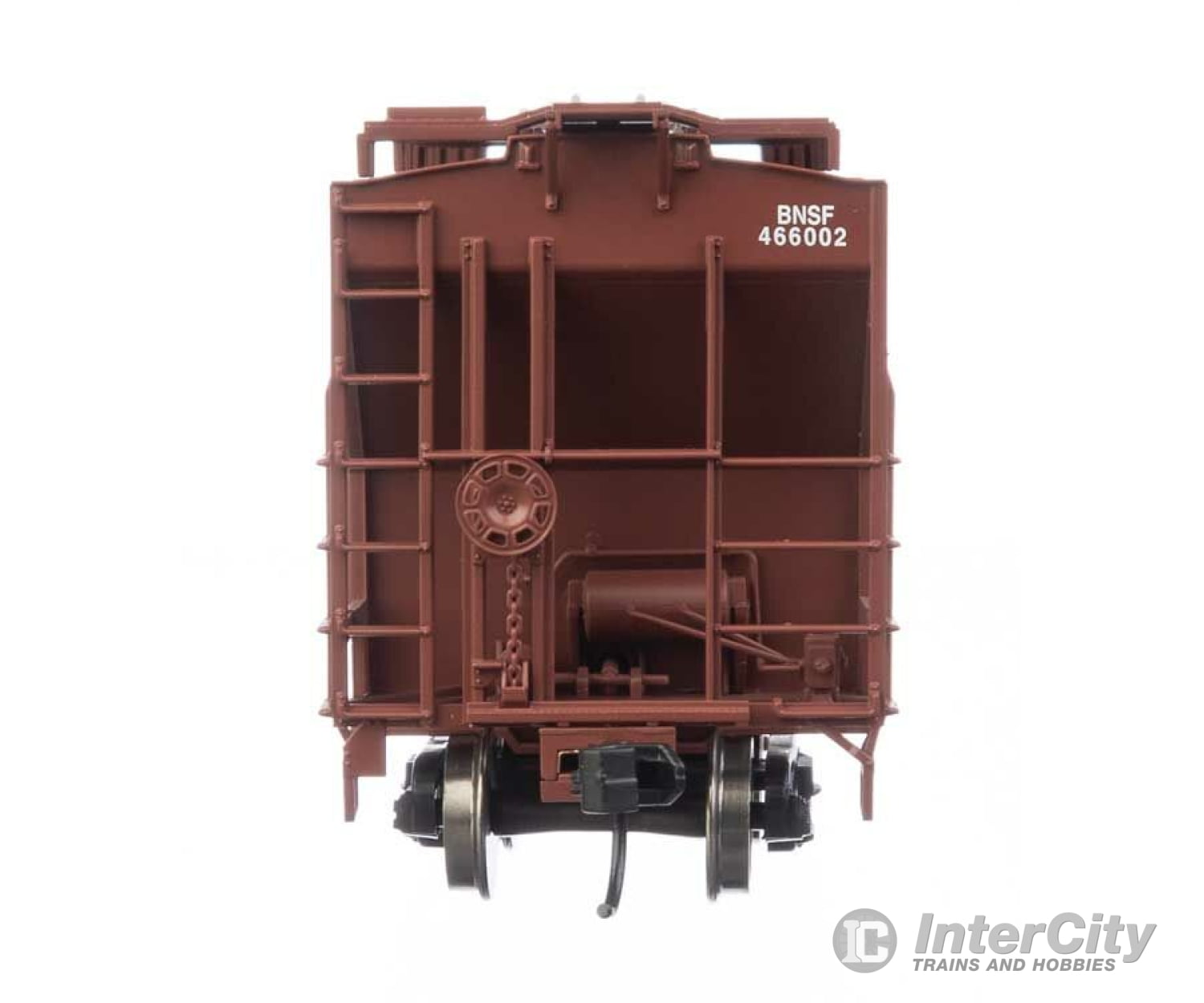 Walthers Mainline 49005 57 Trinity 4750 3-Bay Covered Hopper - Ready To Run -- Bnsf #466002 Freight