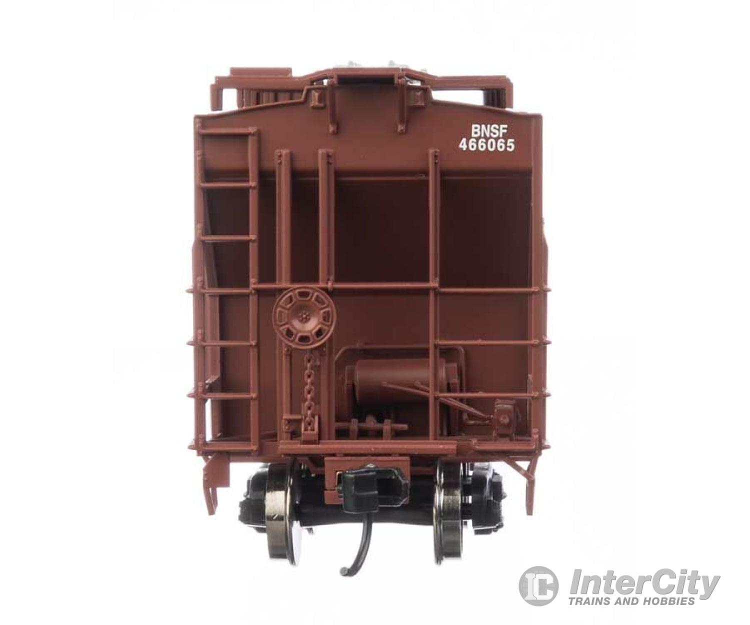 Walthers Mainline 49007 57 Trinity 4750 3-Bay Covered Hopper - Ready To Run -- Bnsf #466065 Freight