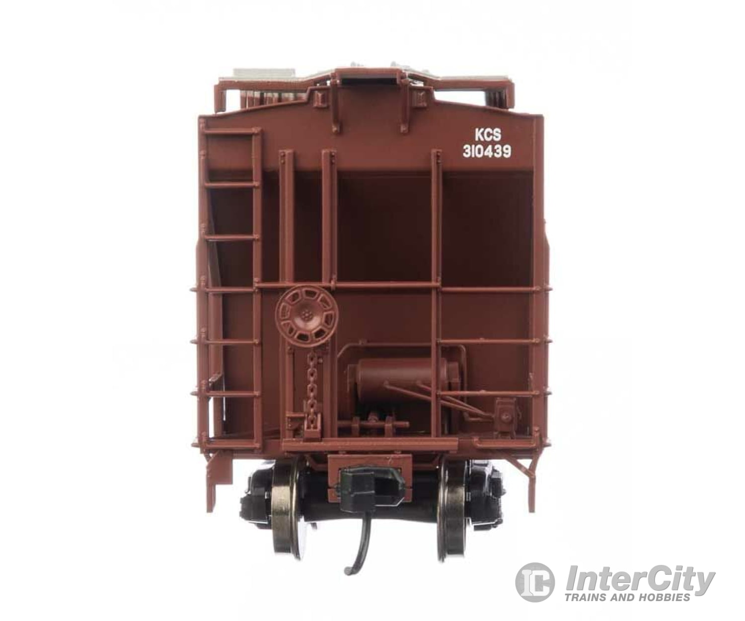 Walthers Mainline 49017 57 Trinity 4750 3-Bay Covered Hopper - Ready To Run -- Kansas City Southern