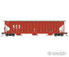 Walthers Mainline 49017 57 Trinity 4750 3-Bay Covered Hopper - Ready To Run -- Kansas City Southern