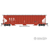 Walthers Mainline 49018 57 Trinity 4750 3-Bay Covered Hopper - Ready To Run -- Kansas City Southern