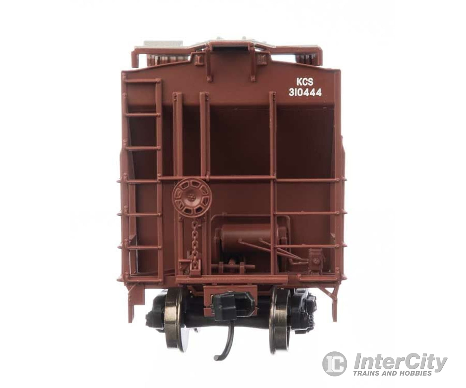 Walthers Mainline 49018 57 Trinity 4750 3-Bay Covered Hopper - Ready To Run -- Kansas City Southern