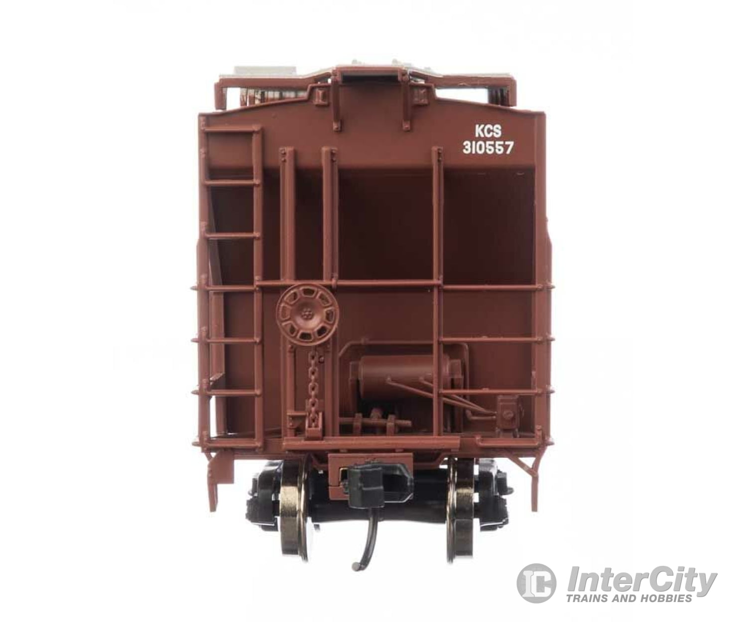 Walthers Mainline 49019 57 Trinity 4750 3-Bay Covered Hopper - Ready To Run -- Kansas City Southern