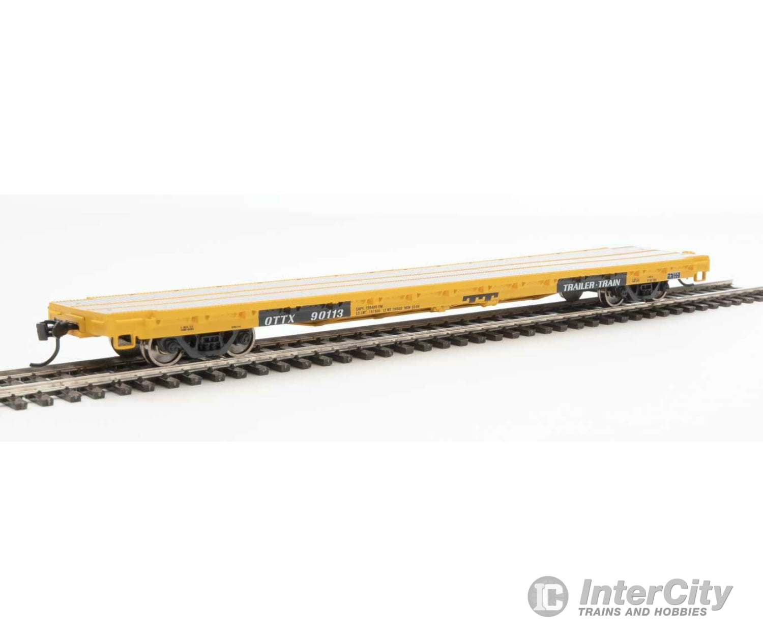 Walthers Mainline 5346 60 Pullman-Standard Flatcar - Ready To Run -- Trailer-Train Ottx #90113