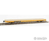 Walthers Mainline 5364 60 Pullman-Standard Flatcar - Ready To Run -- Ttx Httx #93851 (Heavy-Duty