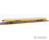 Walthers Mainline 5374 60 Pullman-Standard Flatcar - Ready To Run -- Ttx Ottx #90190 (Farm Machinery