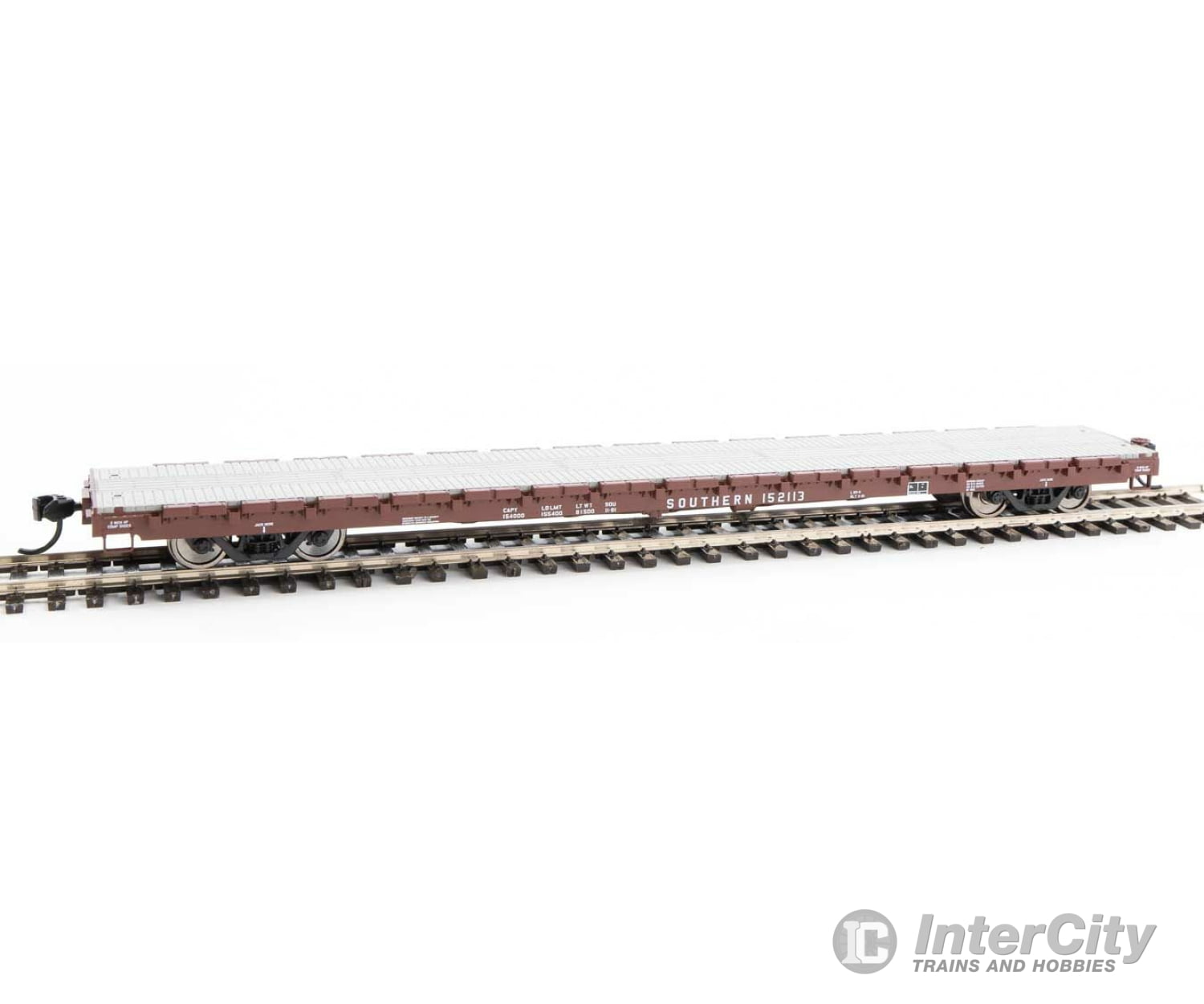 Walthers Mainline 5375 60 Pullman-Standard Flatcar - Ready To Run -- Southern Railway #152113