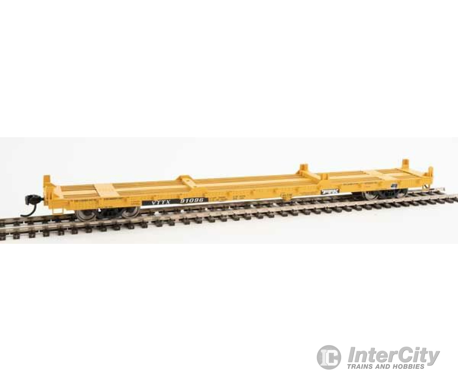 Walthers Mainline 5379 60 Pullman-Standard Flatcar - Ready To Run -- Trailer-Train Vttx #91096 (20 &