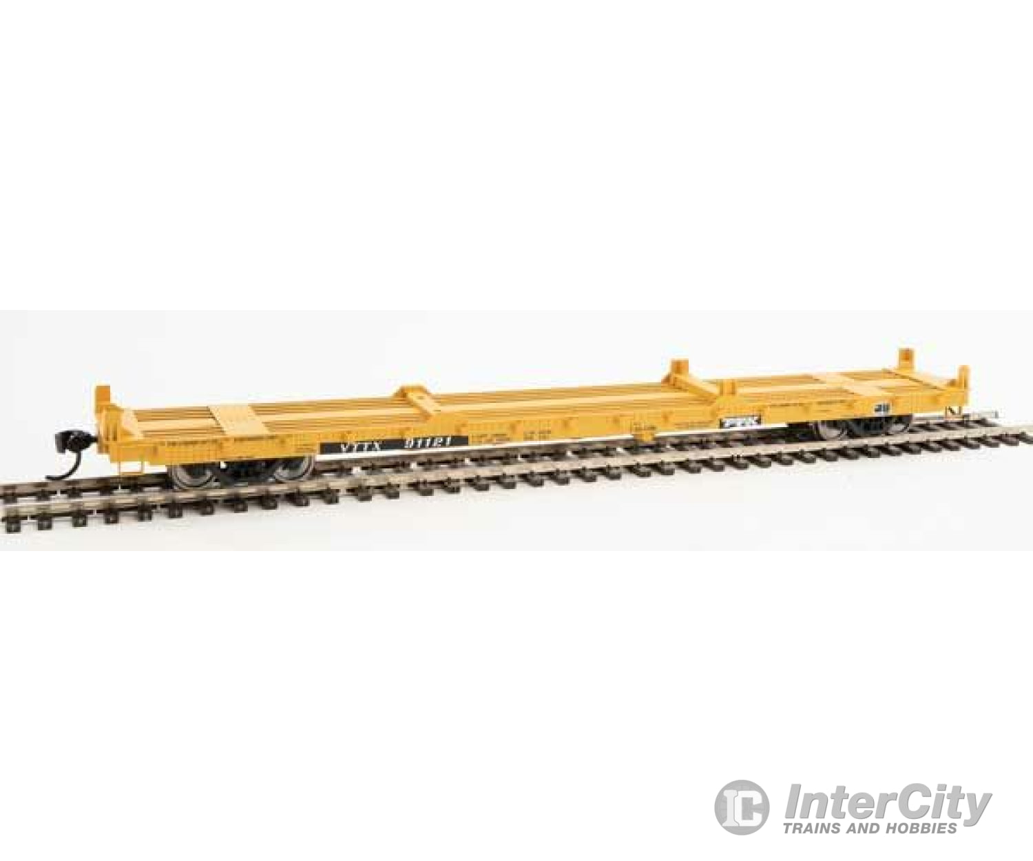 Walthers Mainline 5381 60 Pullman-Standard Flatcar - Ready To Run -- Trailer-Train Vttx #91121 (20 &