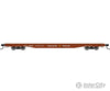 Walthers Mainline 5399 60 Pullman-Standard Flatcar - Ready To Run -- Trailer-Train Httx #90820