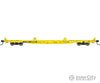 Walthers Mainline 5411 60 Pullman-Standard Flatcar - Ready To Run -- Ttx Ttcx #92302 (Container