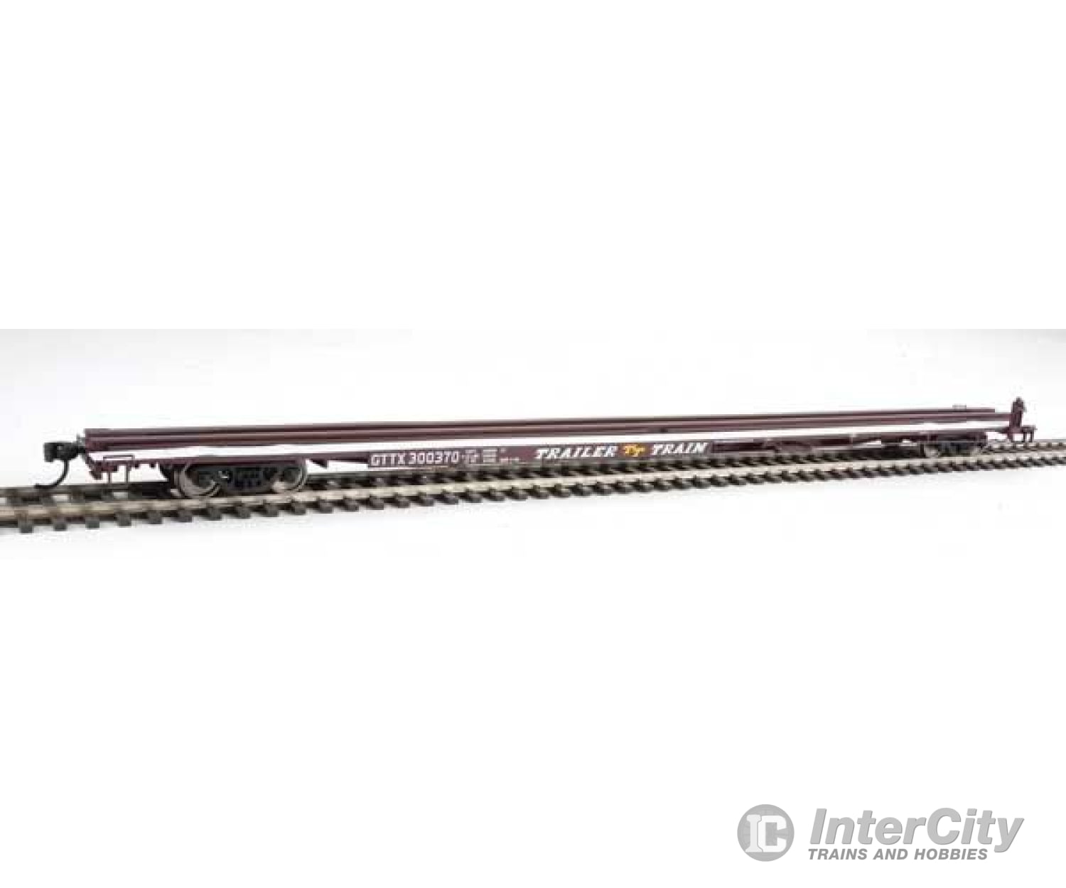 Walthers Mainline 5517 85 General American G85 Flatcar - Ready To Run -- Gttx (Brown) #300370