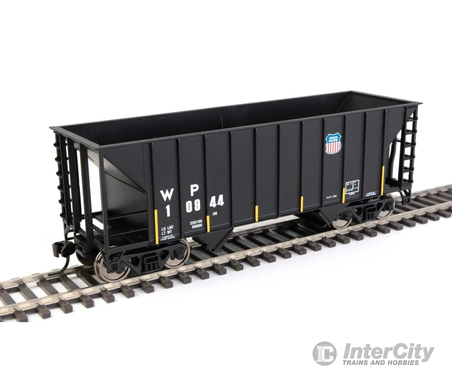 Walthers Mainline 56630 34 100-Ton 2-Bay Hopper - Ready To Run -- Union Pacific(R)/Wp(Tm) #10944