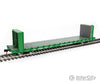 Walthers Mainline 5863 60 Pullman-Standard Bulkhead Flatcar (48 Il) - Ready To Run -- Burlington