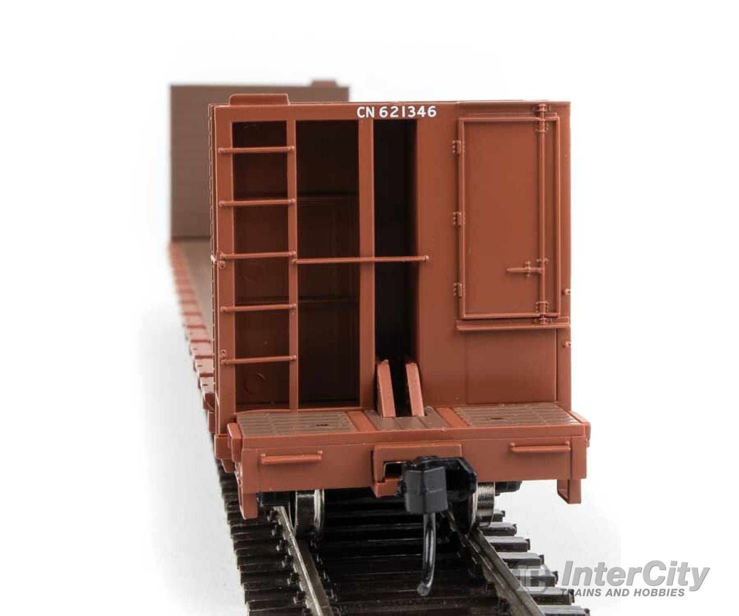 Walthers Mainline 5866 60 Pullman-Standard Bulkhead Flatcar (48 Il) - Ready To Run -- Canadian