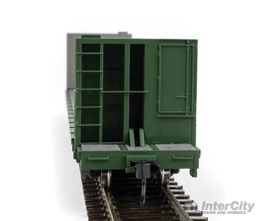 Walthers Mainline 5881 60 Pullman-Standard Bulkhead Flatcar (48 Il) - Ready To Run -- Weyerhaeuser