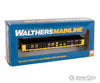 Walthers Mainline 6279 53 Railgon Gondola - Ready To Run -- Gonx #310333 (As-Built; Black Yellow)