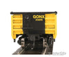 Walthers Mainline 6282 53 Railgon Gondola - Ready To Run -- Gonx #310570 (As-Built; Black Yellow)