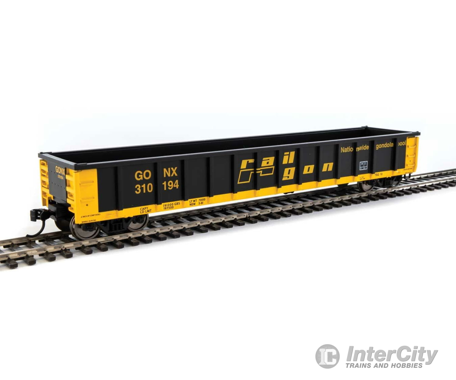 Walthers Mainline 6302 53 Railgon Gondola - Ready To Run -- #310194 Freight Cars