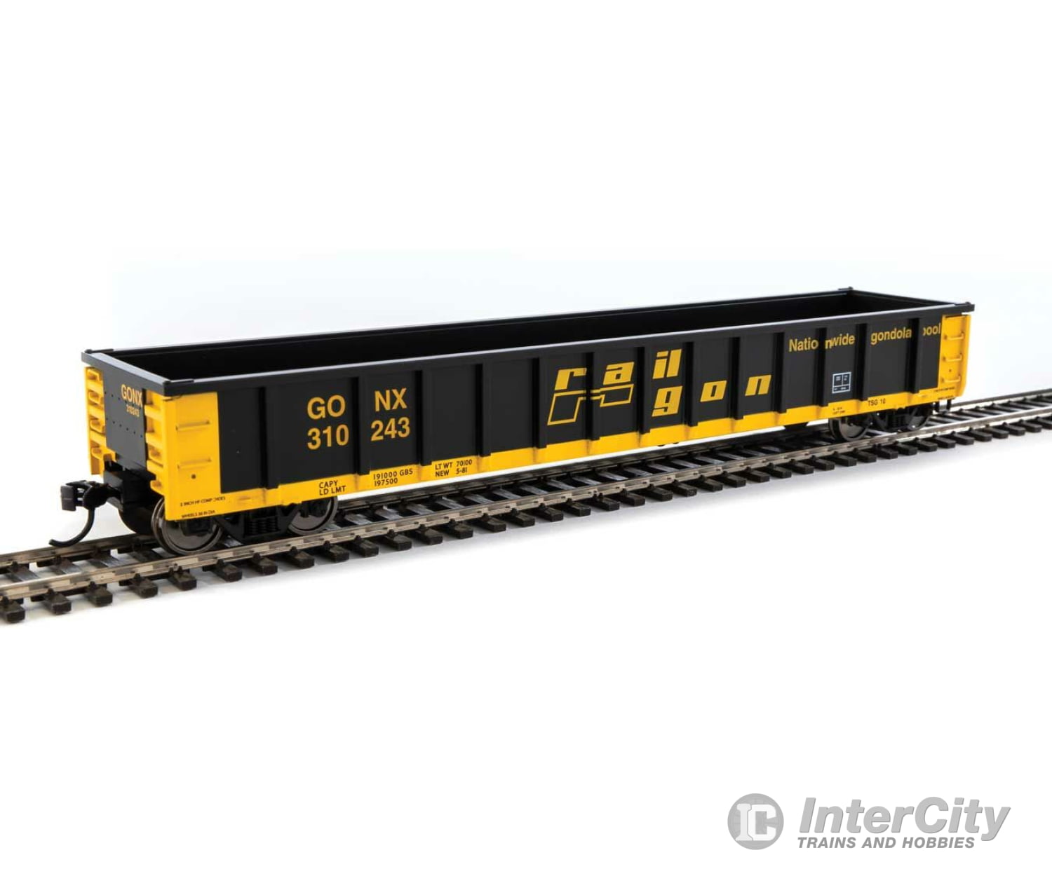 Walthers Mainline 6303 53 Railgon Gondola - Ready To Run -- #310243 Freight Cars