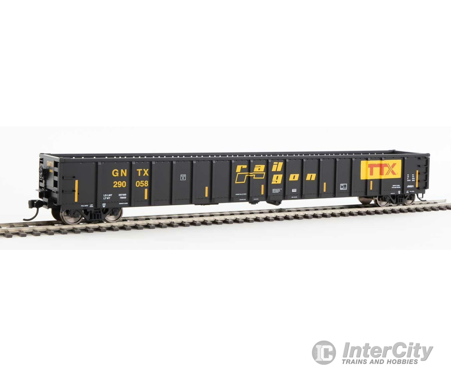 Walthers Mainline 6420 68 Railgon Gondola - Ready To Run -- Gntx #290058 Freight Cars