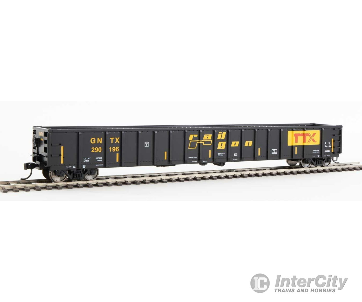 Walthers Mainline 6424 68 Railgon Gondola - Ready To Run -- Gntx #290196 Freight Cars